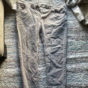 Light tan corduroy